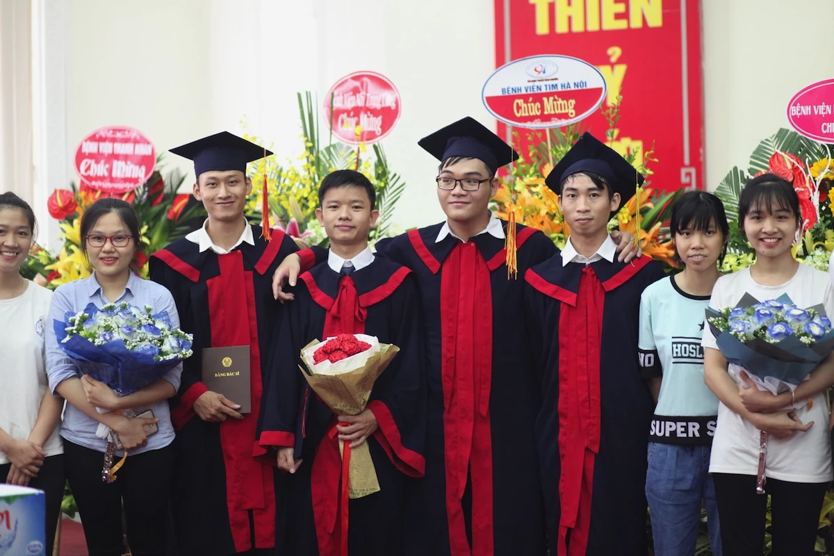 Graduation photo from my university years